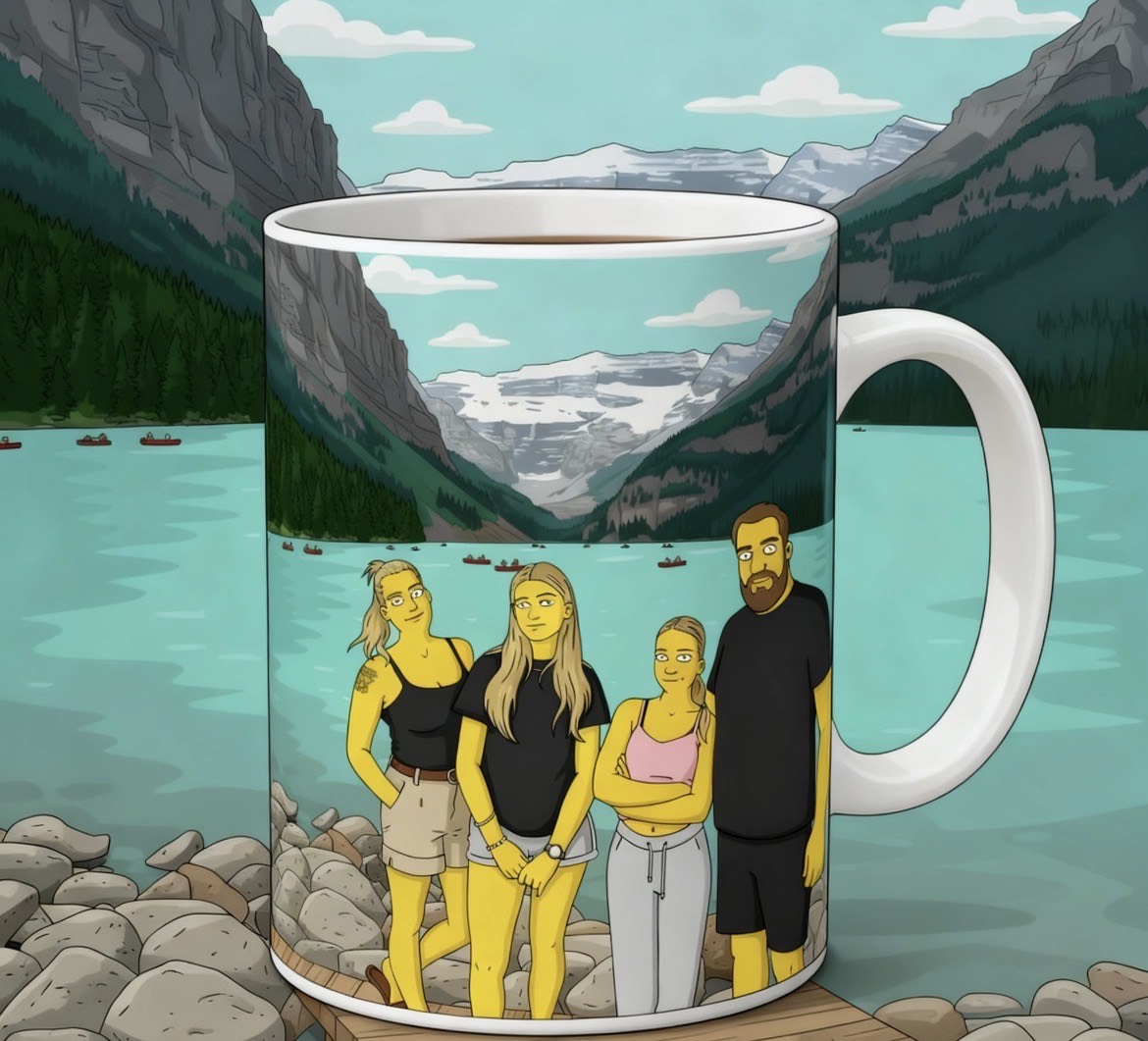 Turn your Photo into a cartoon mug!